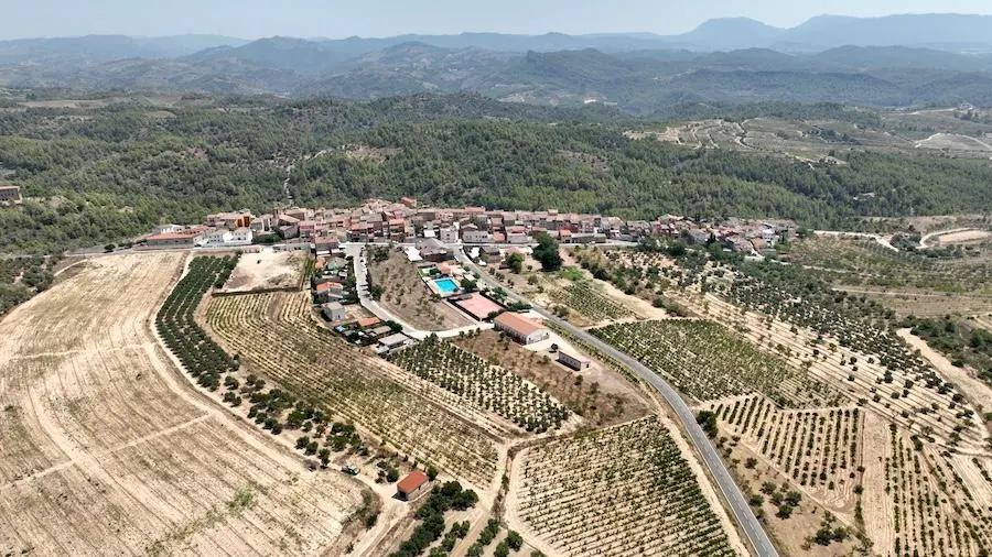 Vue aérienne de El Molar