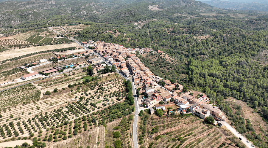 Vue aérienne de El Molar