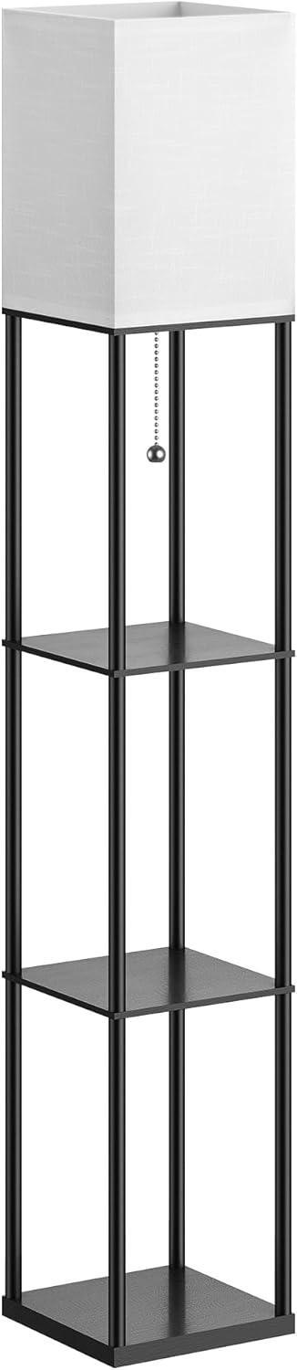 Floor Lamp with Shelves