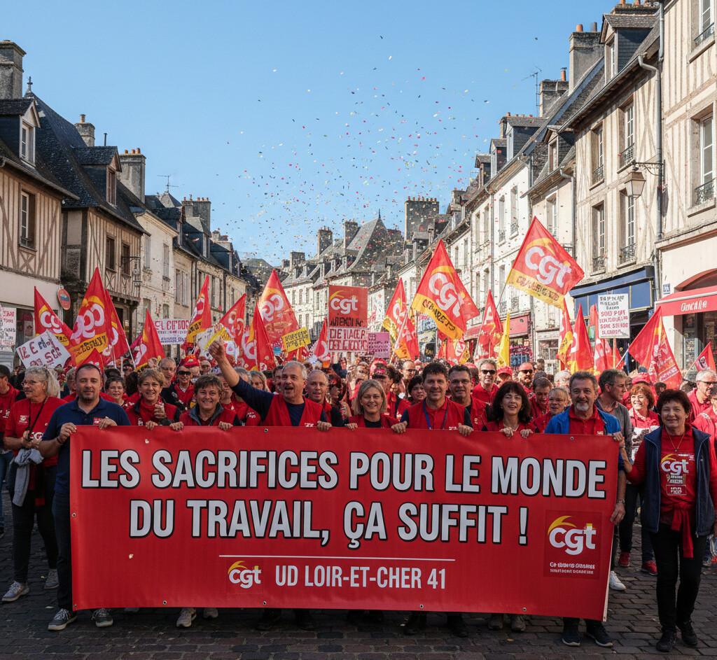 Les sacrifices pour le monde du travail, ça suffit !