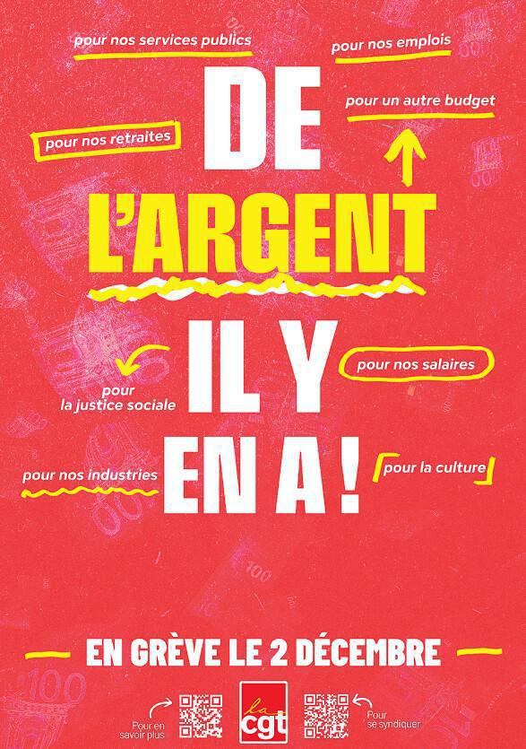 DE L’ARGENT, IL Y EN A !