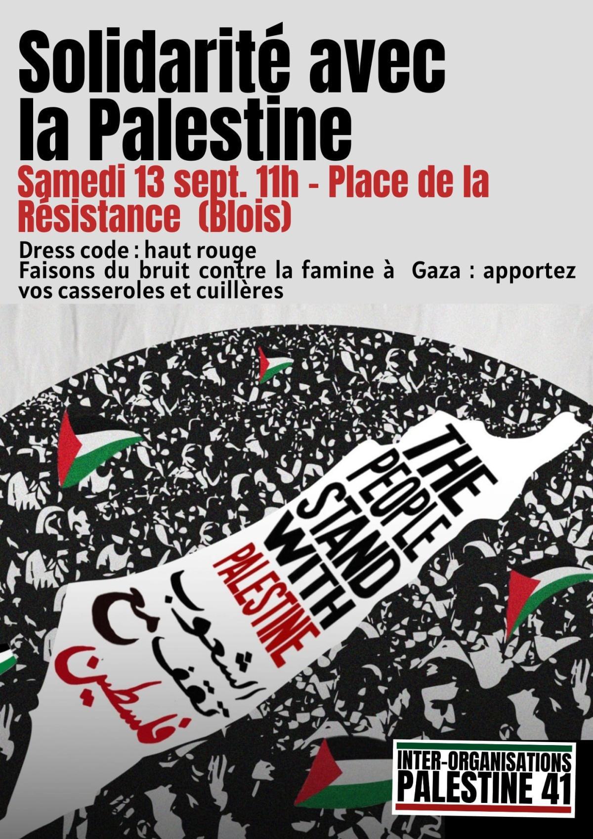 Solidarité avec la Palestine