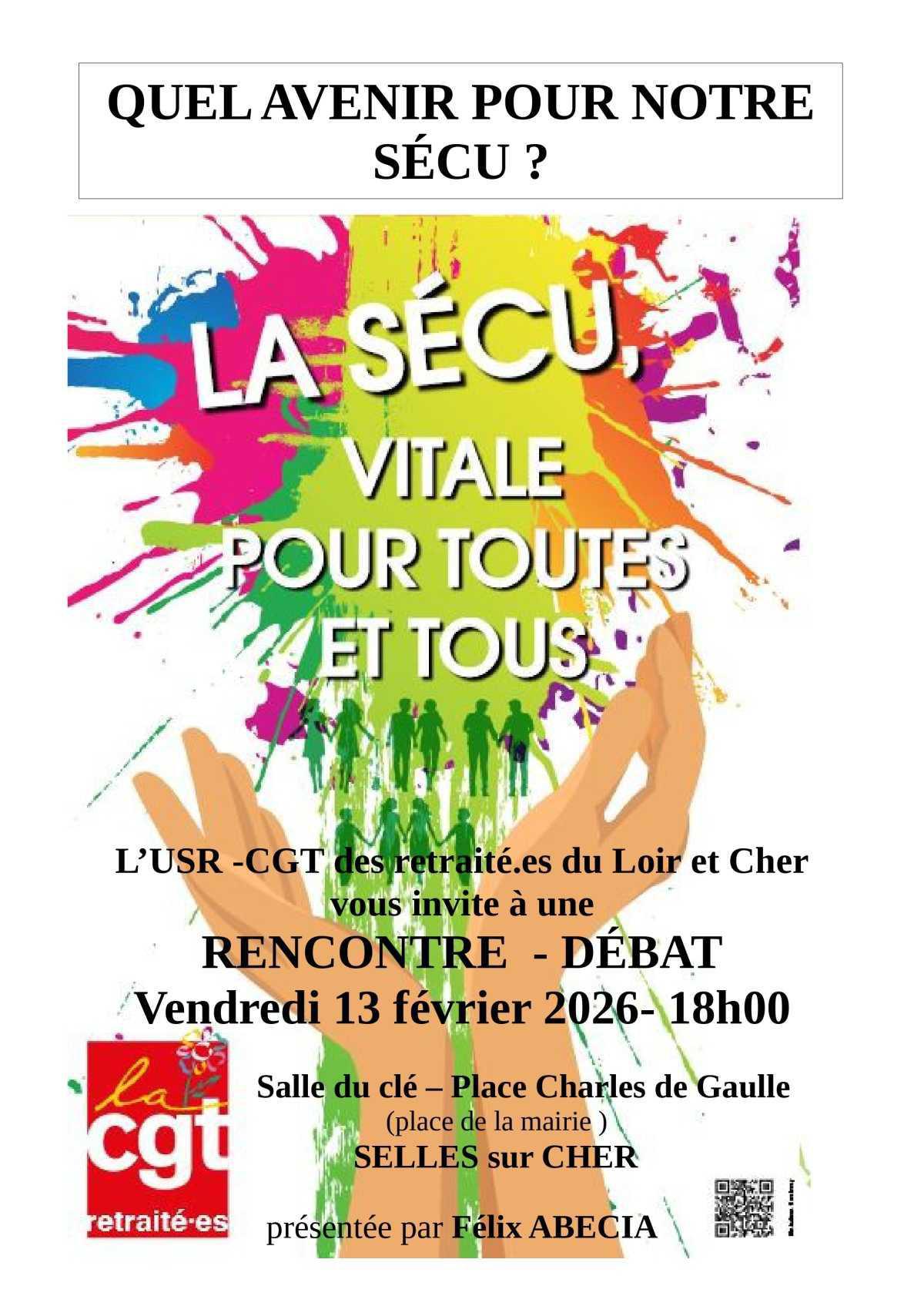 Quel avenir pour notre sécu ? Selles sur Cher