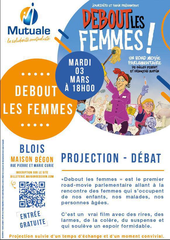 3 mars 2026 - Projection-Débat "Debout les femmes" (Mutuale)