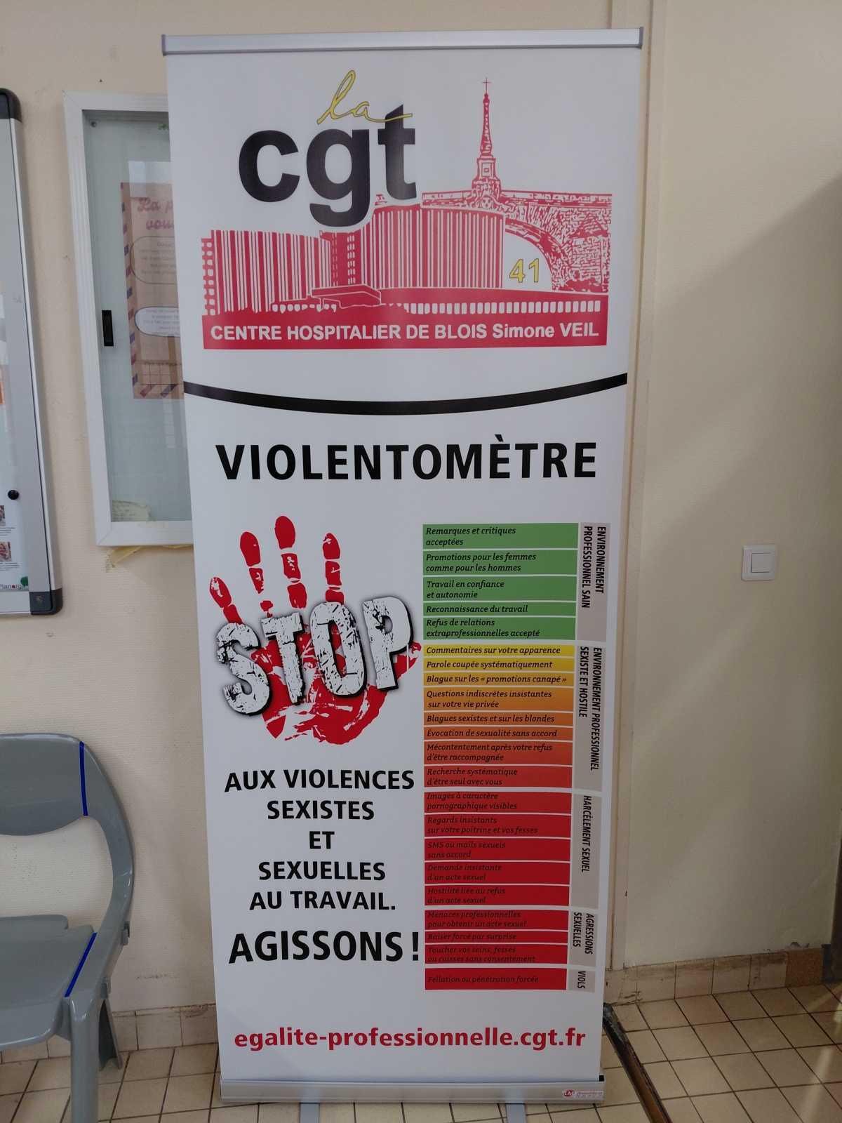 La CGT de l'hôpital de Blois prépare le 8 mars !