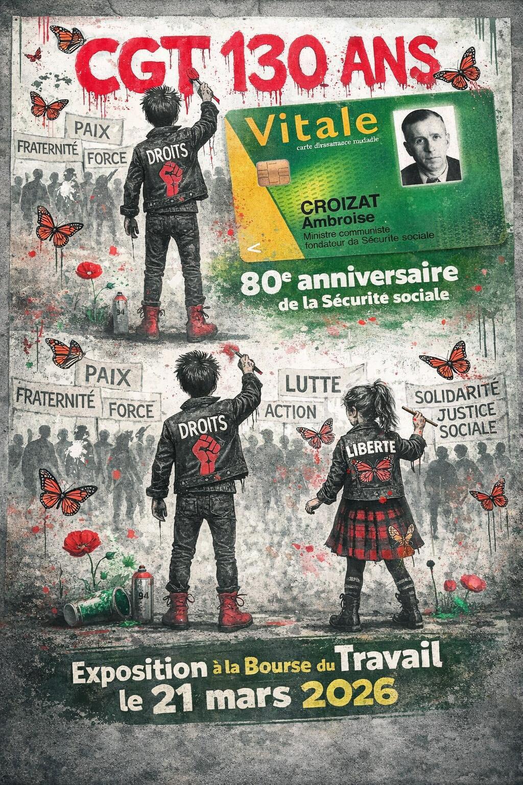 21 mars 2026, Vendôme - Exposition 80 ans de la Sécu et 130 ans de la CGT 21 mars 2026, Vendôme - Exposition 80 ans de la Sécu et 130 ans de la CGT
