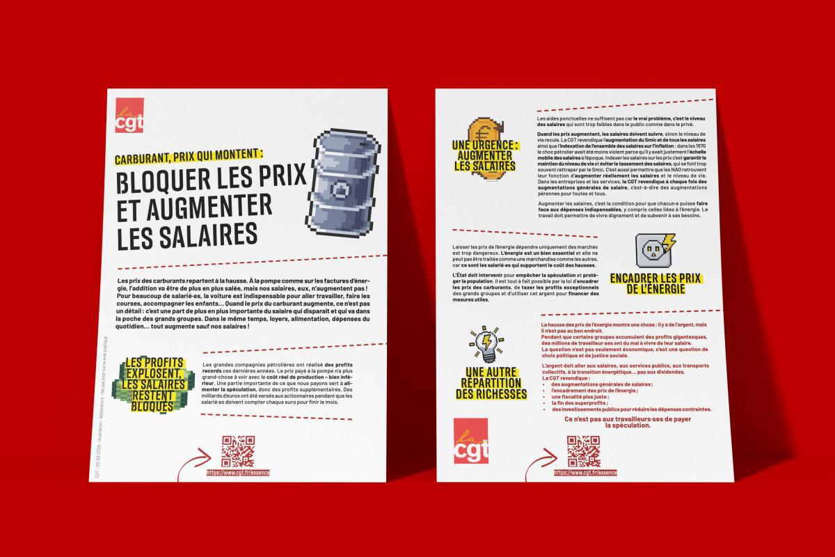 Carburants : bloquer les prix et augmenter les salaires! 