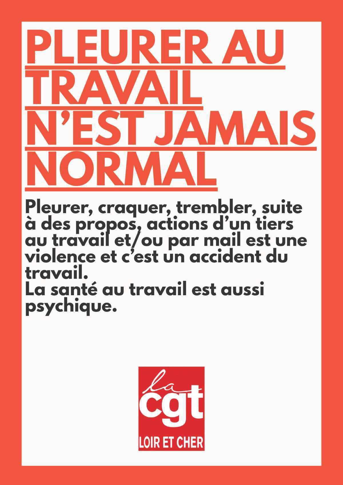 28 avril : perdre la santé, la vie au travail, ça suffit !