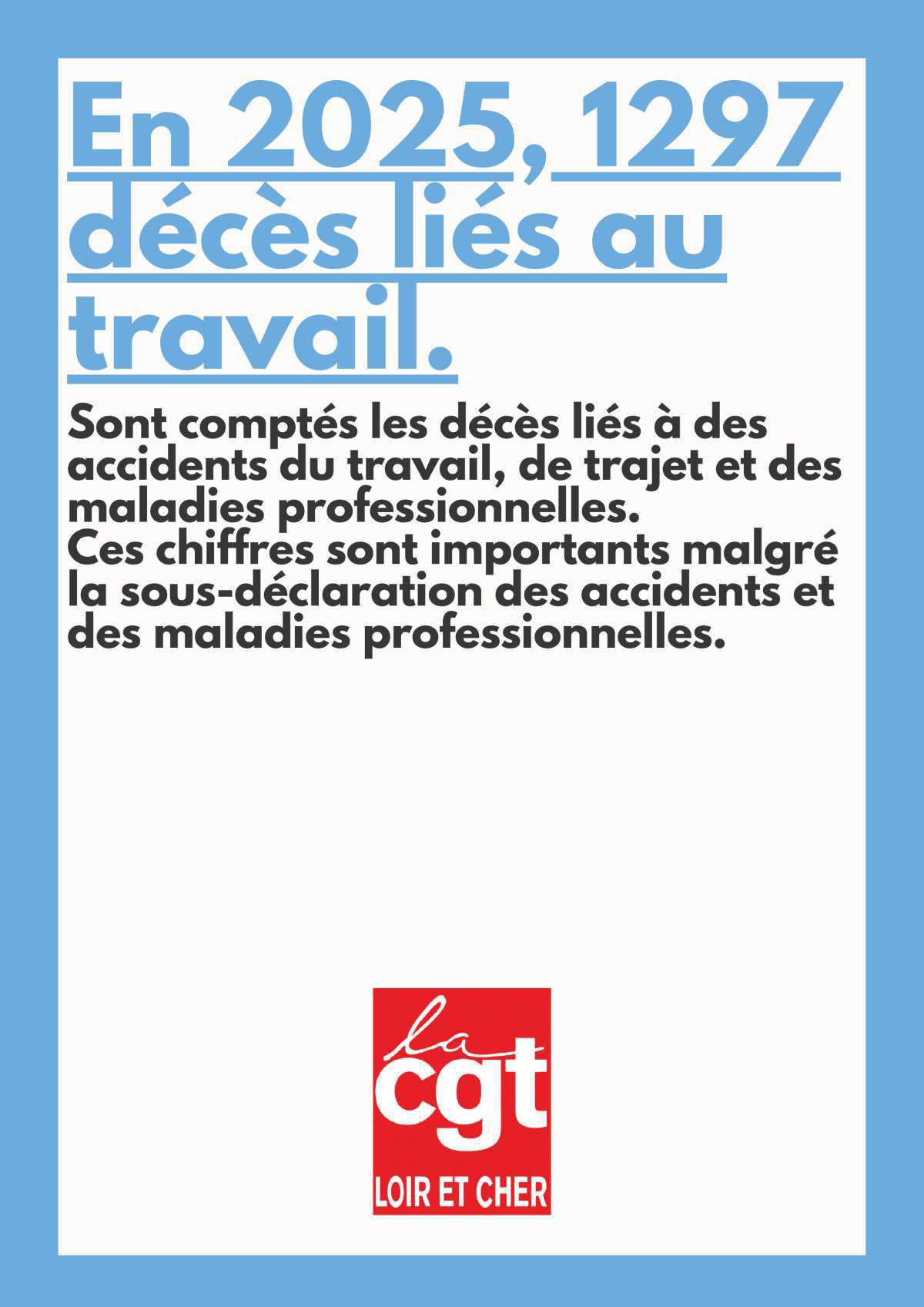 28 avril : perdre la santé, la vie au travail, ça suffit !