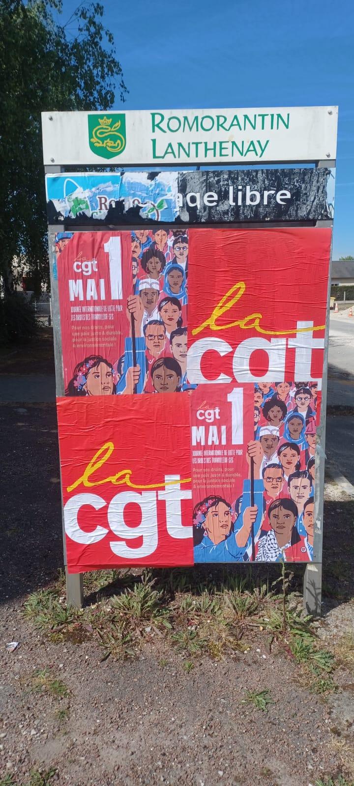Préparation du 1er mai