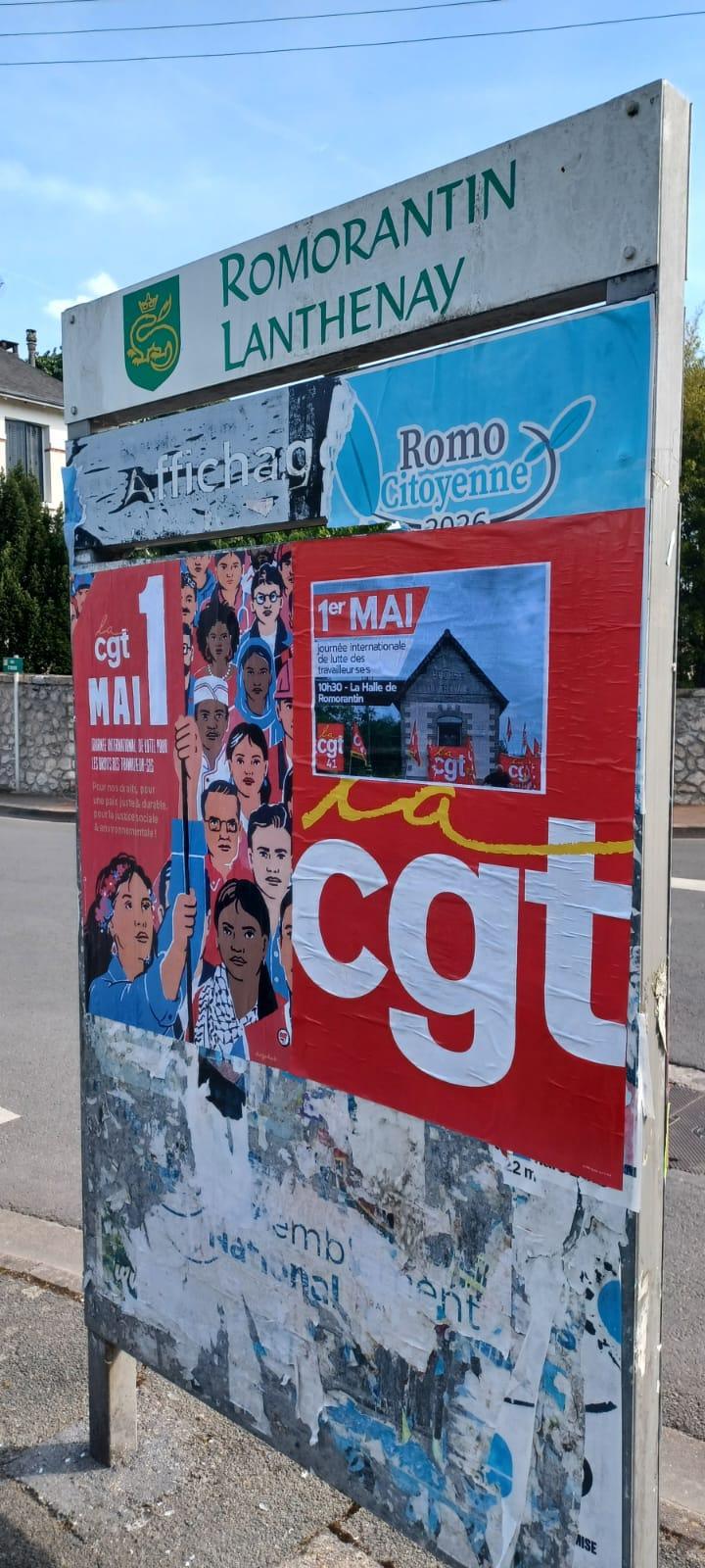 Préparation du 1er mai