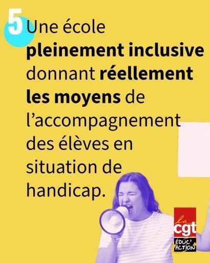 9 juin - Grève et rassemblement des AESH (Éducation nationale)