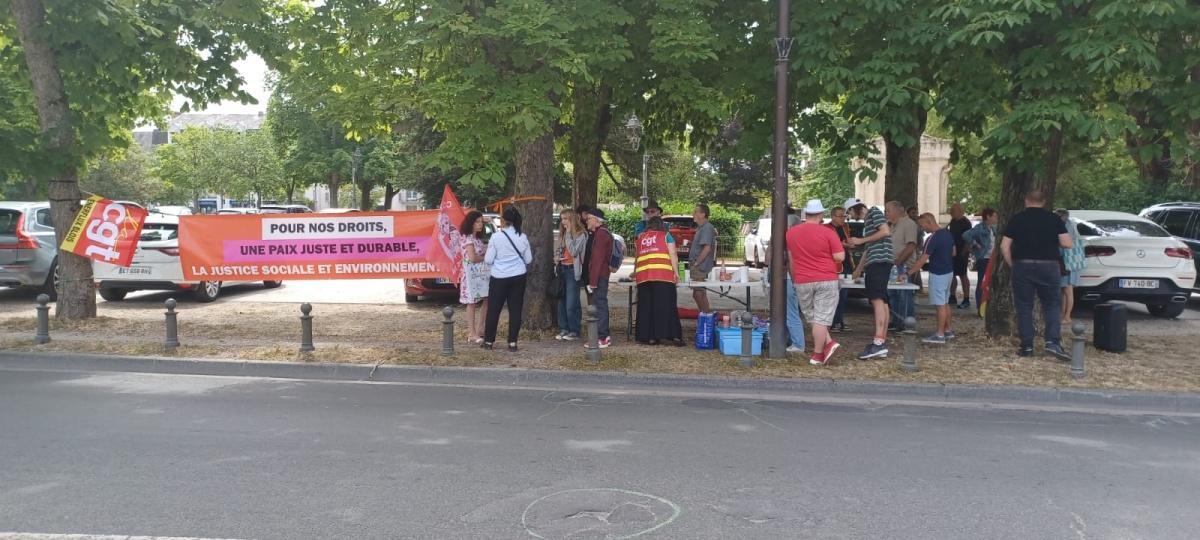 16 juin - Mobilisation pour le 1er mai et l'augmentation des salaires