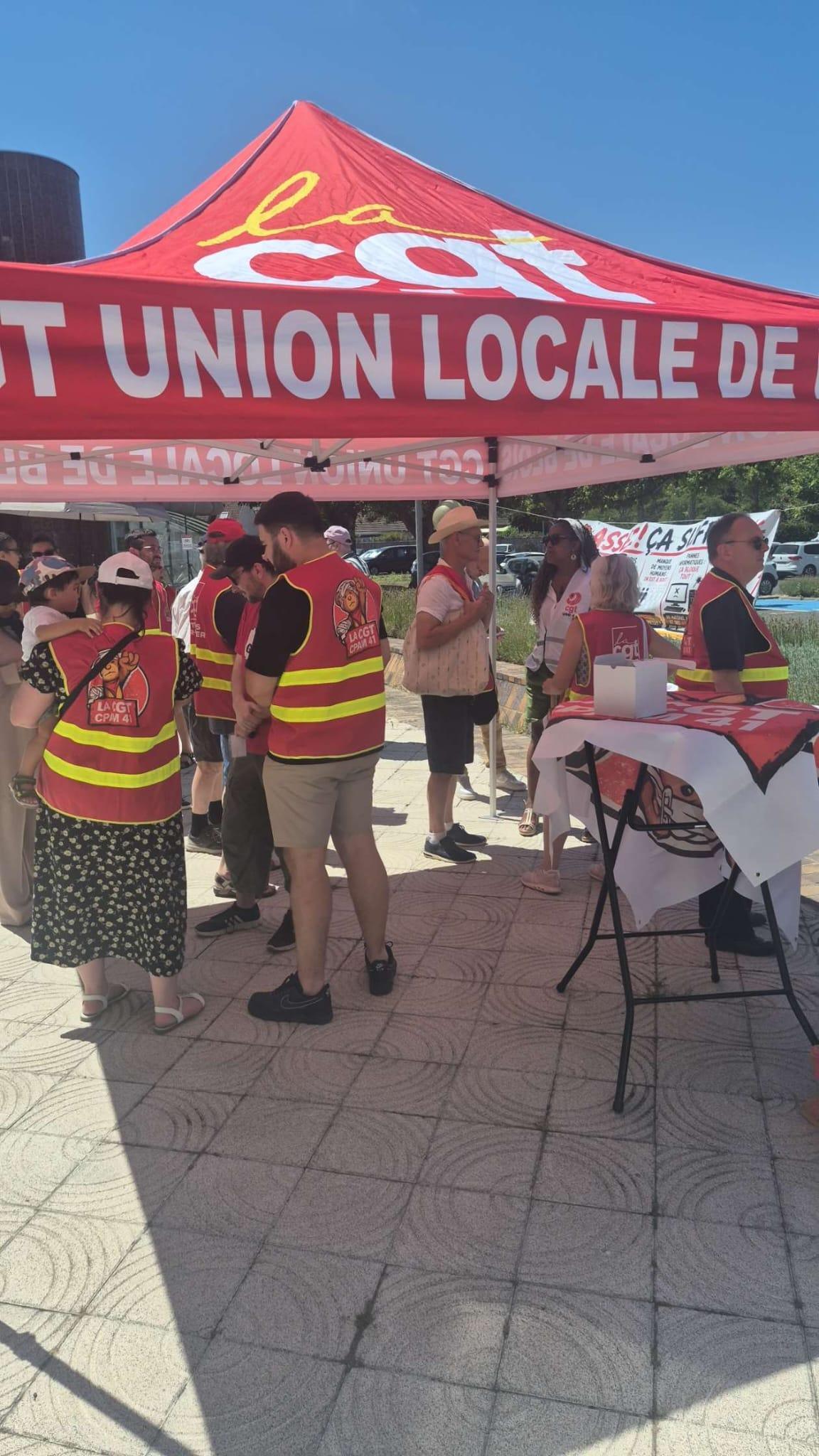 8 juillet 2026 - Rassemblement devant la CPAM