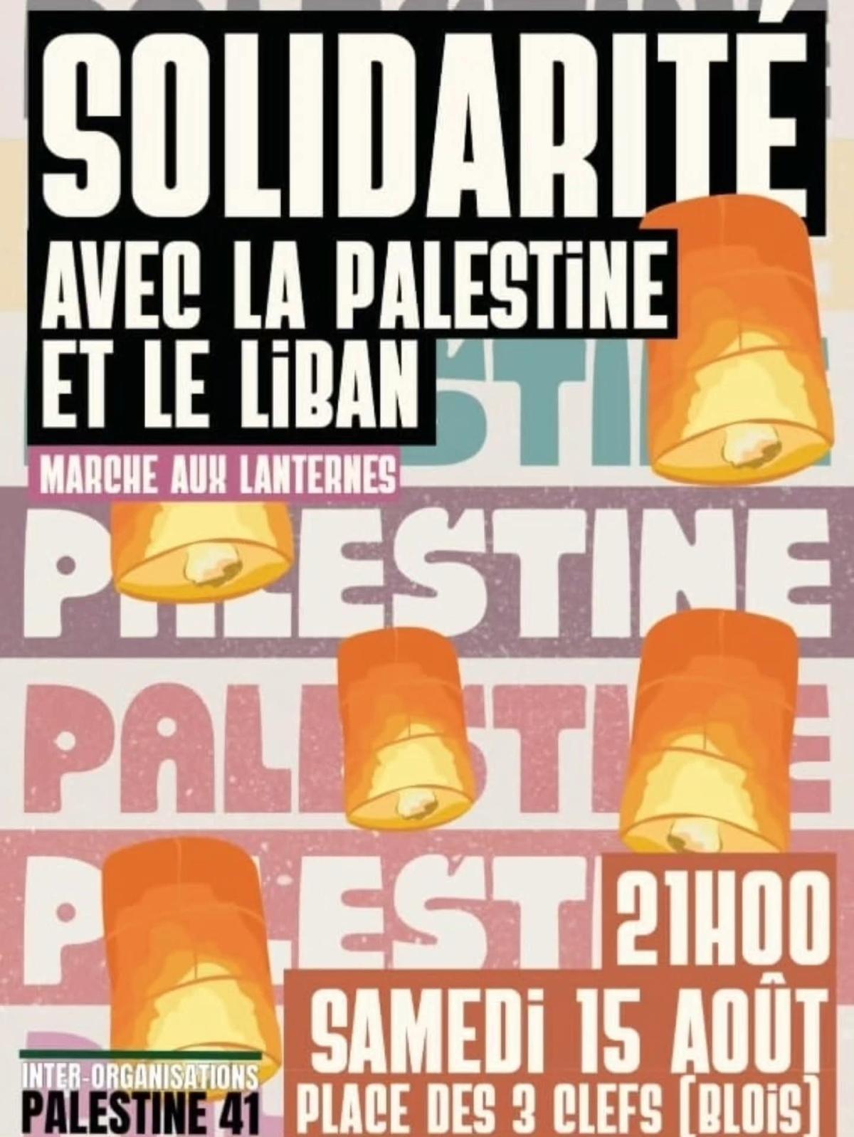 Soutien au peuple palestinien 