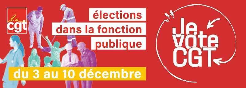 Élections Fonctions publique : pourquoi voter CGT? Élections Fonctions publique : pourquoi voter CGT?