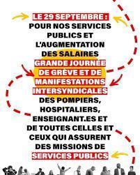 29 septembre - Journée de grève et de manifestations