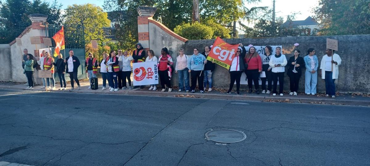 6 octobre 2026 - Grève à l'EHPAD de Romorantin 