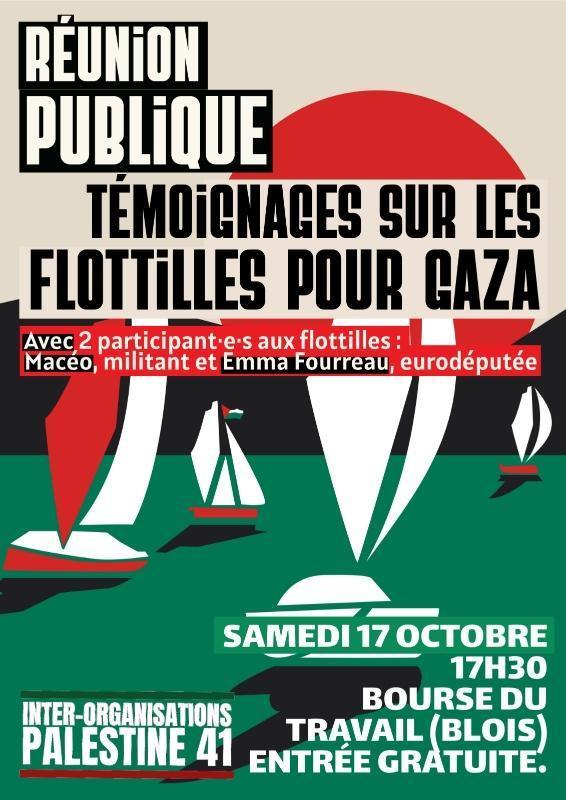 17 octobre 2026 - Flottille pour Gaza, retour sur une action de solidarité 🤝 17 octobre 2026 - Flottille pour Gaza, retour sur une action de solidarité 🤝