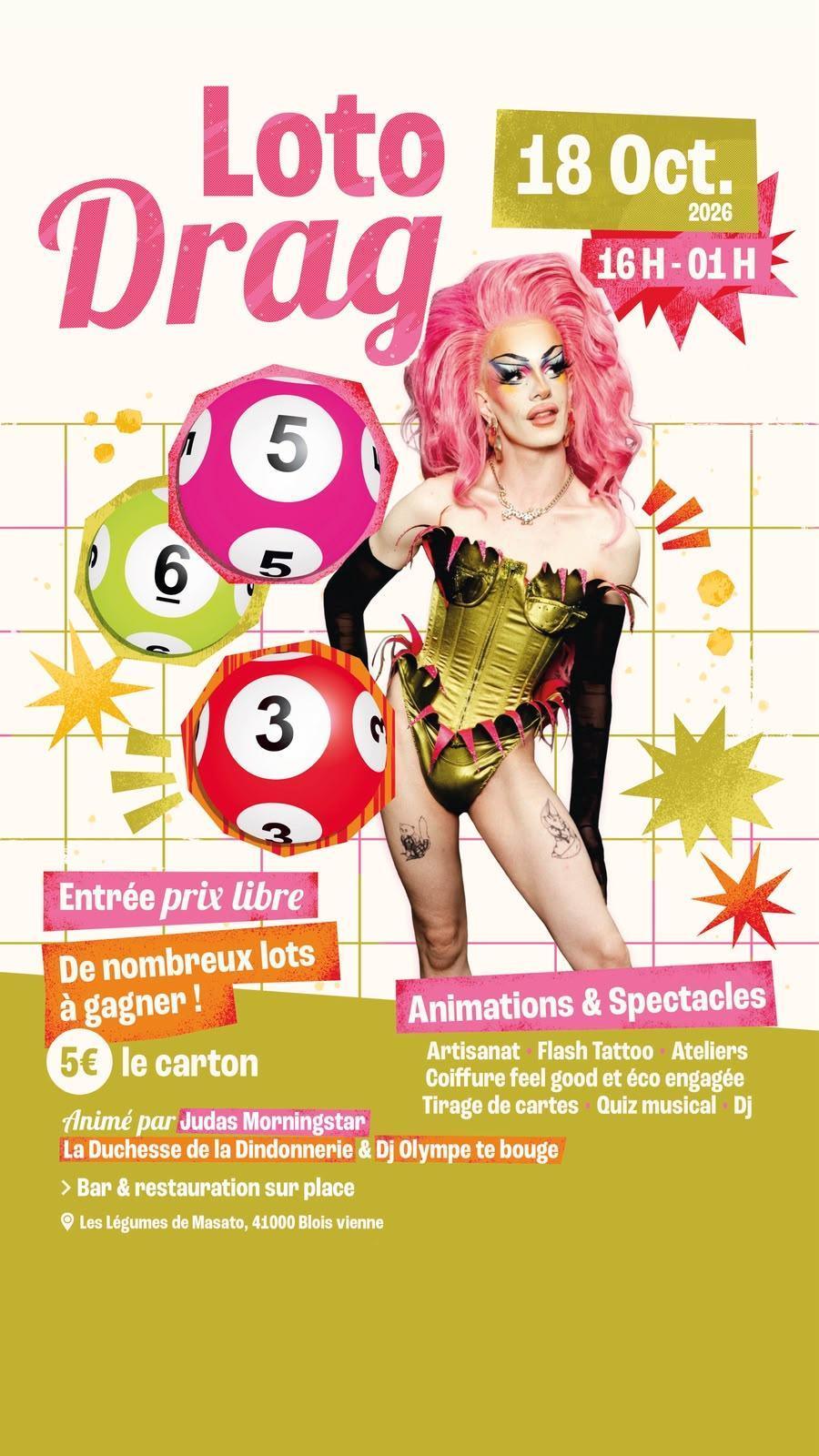 18 octobre - Loto Drag