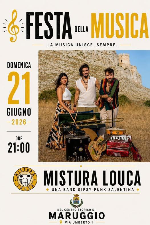 Festa della Musica - Mistura Louca (start h. 21.00)