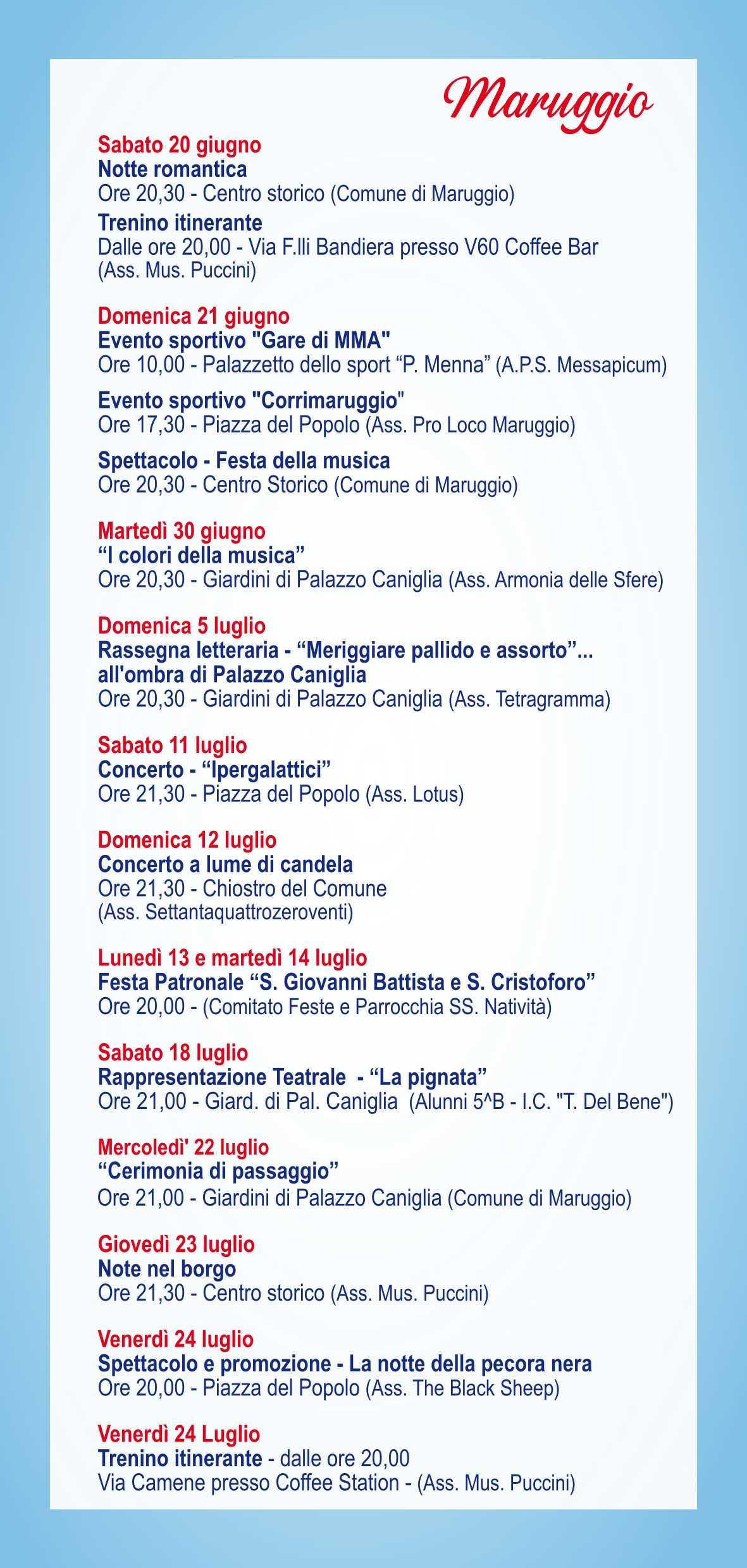 Rappresentazione Teatrale - “La pignata” (inizio ore 21.00)
