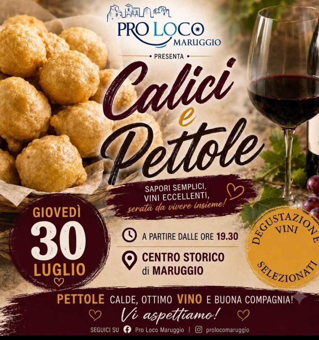 "Calici e Pettole" (dalle ore 19:30)