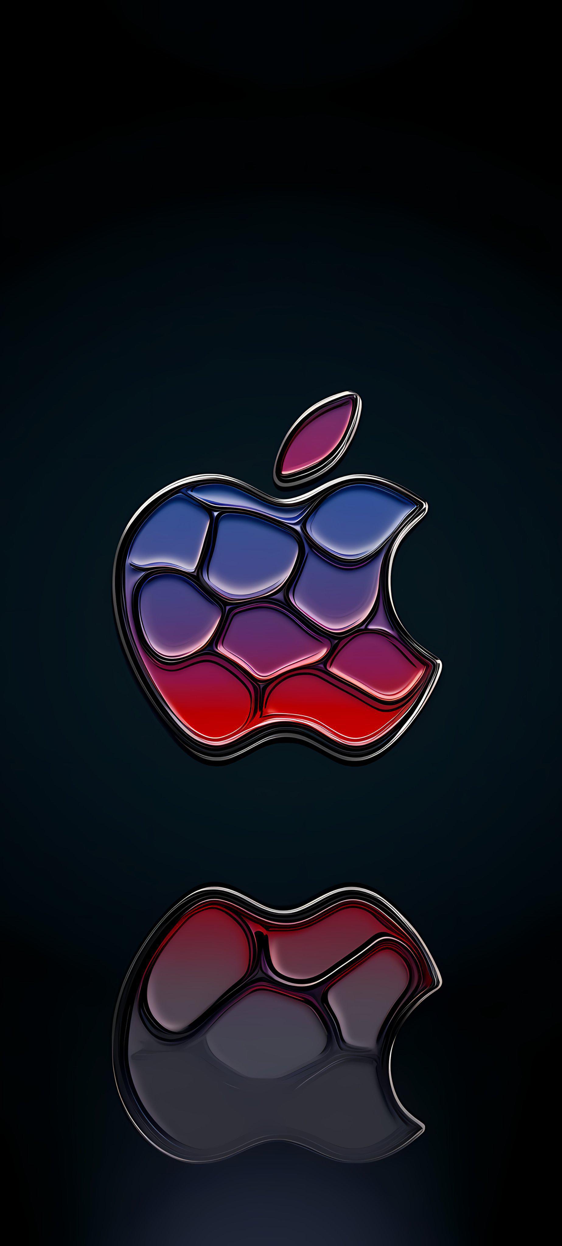 Stone Filled Apple Logo Wallpaper Special Edition
