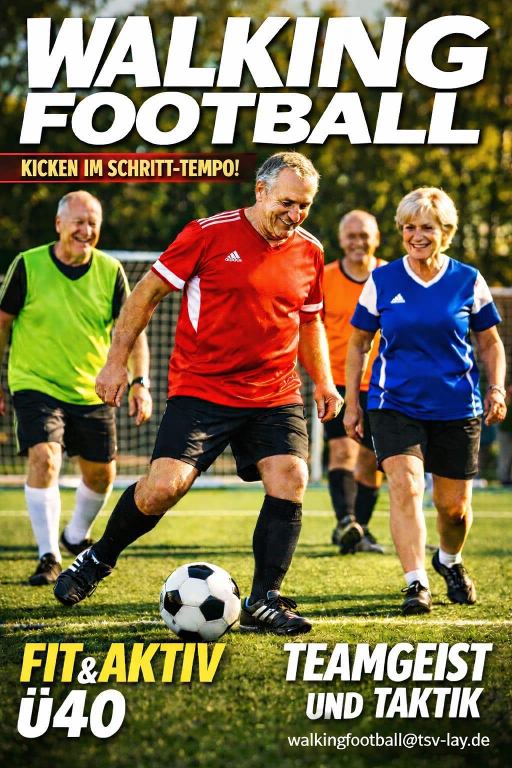 Walking Football - Info und Anmeldung Walking Football - Info und Anmeldung