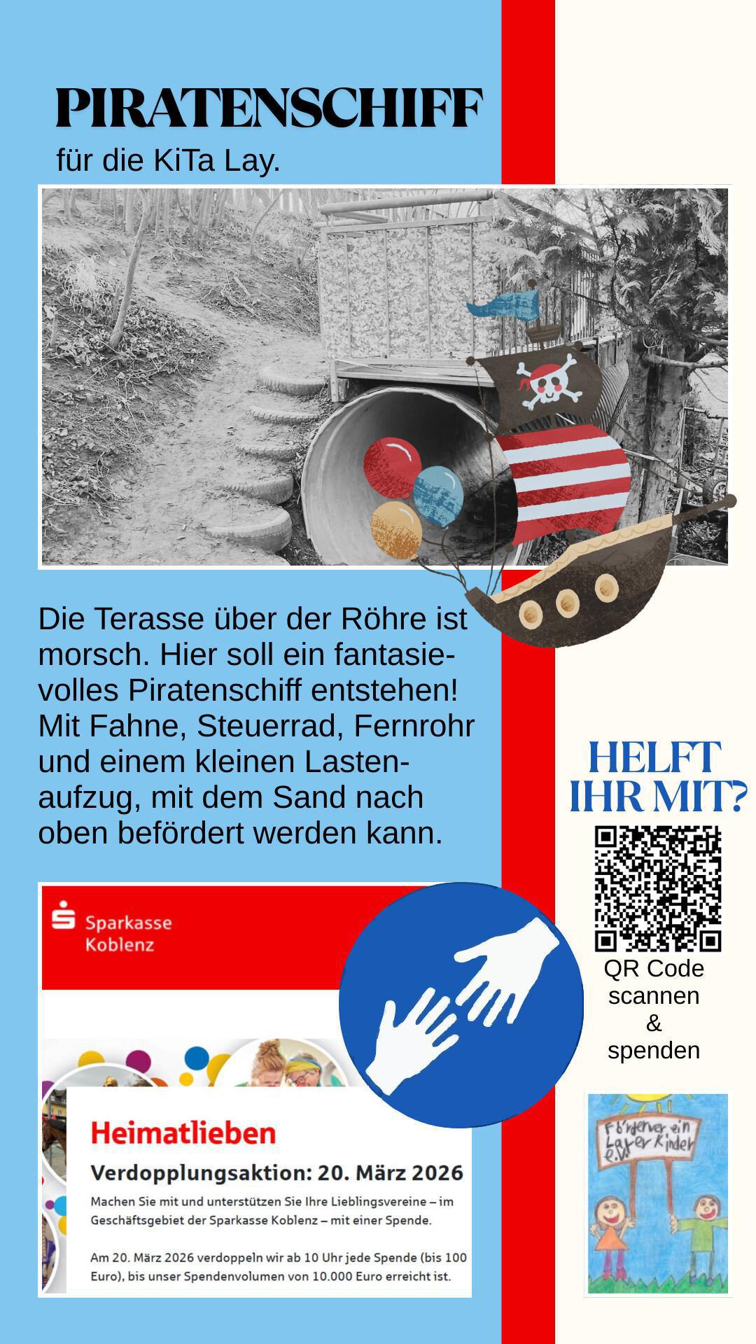 Der Förderverein Layer Kinder e.V. benötigt eure Unterstützung!