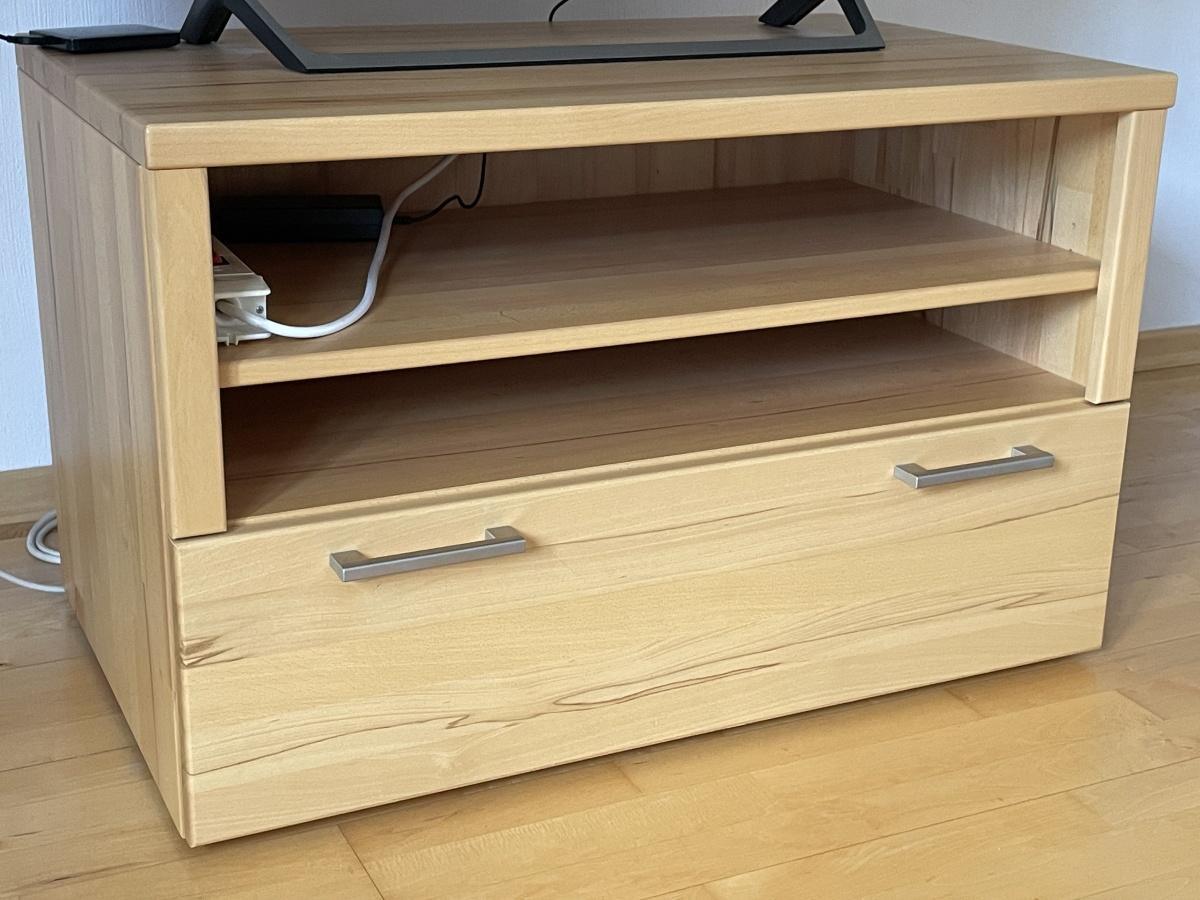 TV-Board / Lowboard - Holzoptik – guter Zustand zu verkaufen TV-Board / Lowboard - Holzoptik – guter Zustand zu verkaufen
