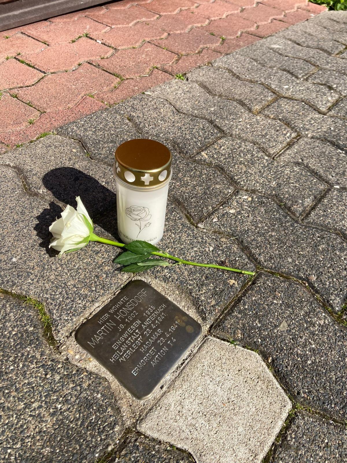 Gedenken an Stolperstein