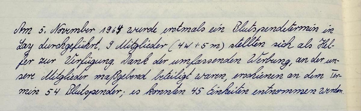 EHRUNG DER DRK-BLUTSPENDENDEN&nbsp;