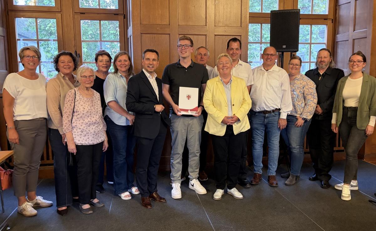 Ehrennadel der Stadt Koblenz für Tobias Jost