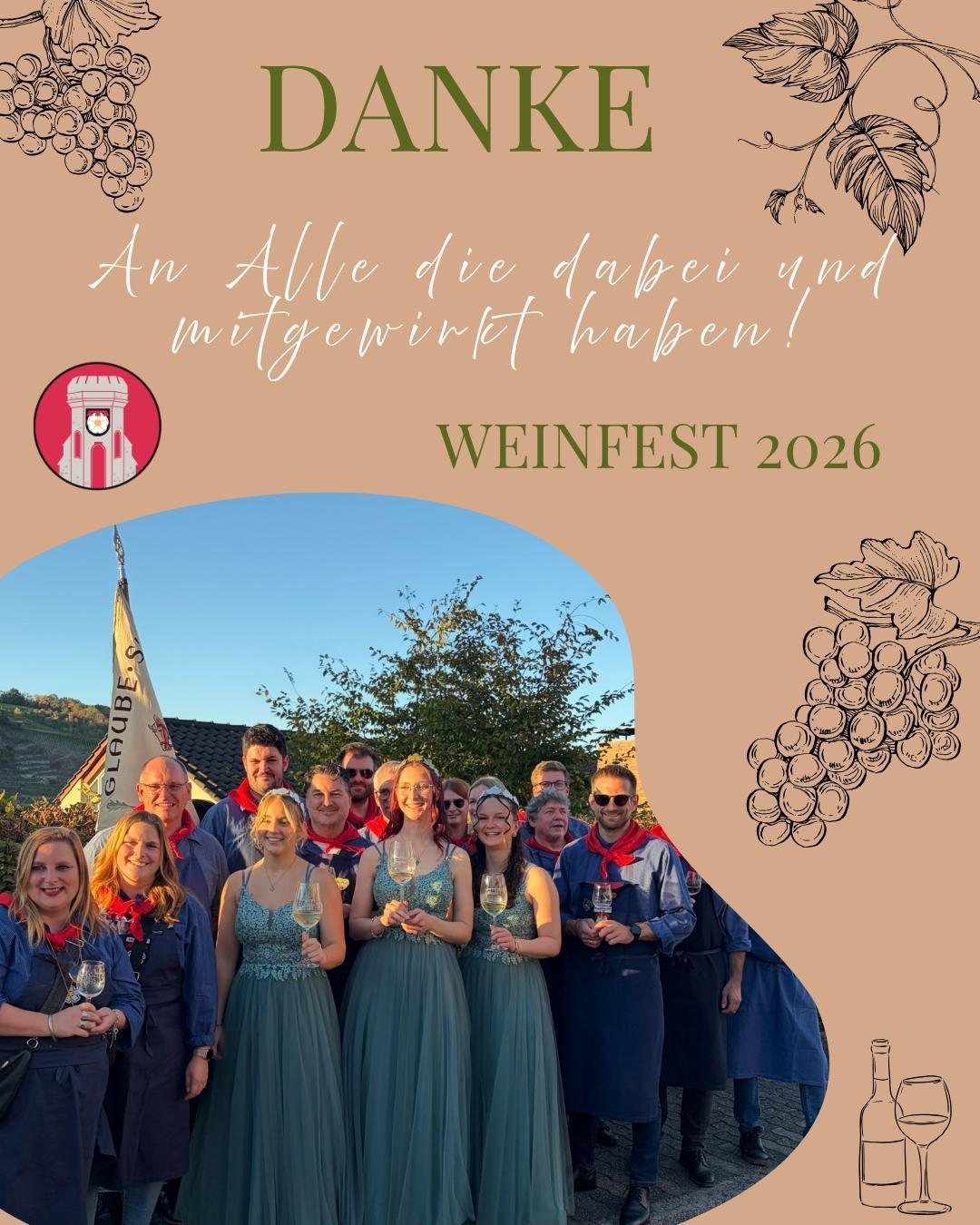 Ohne euch kein Weinfest!