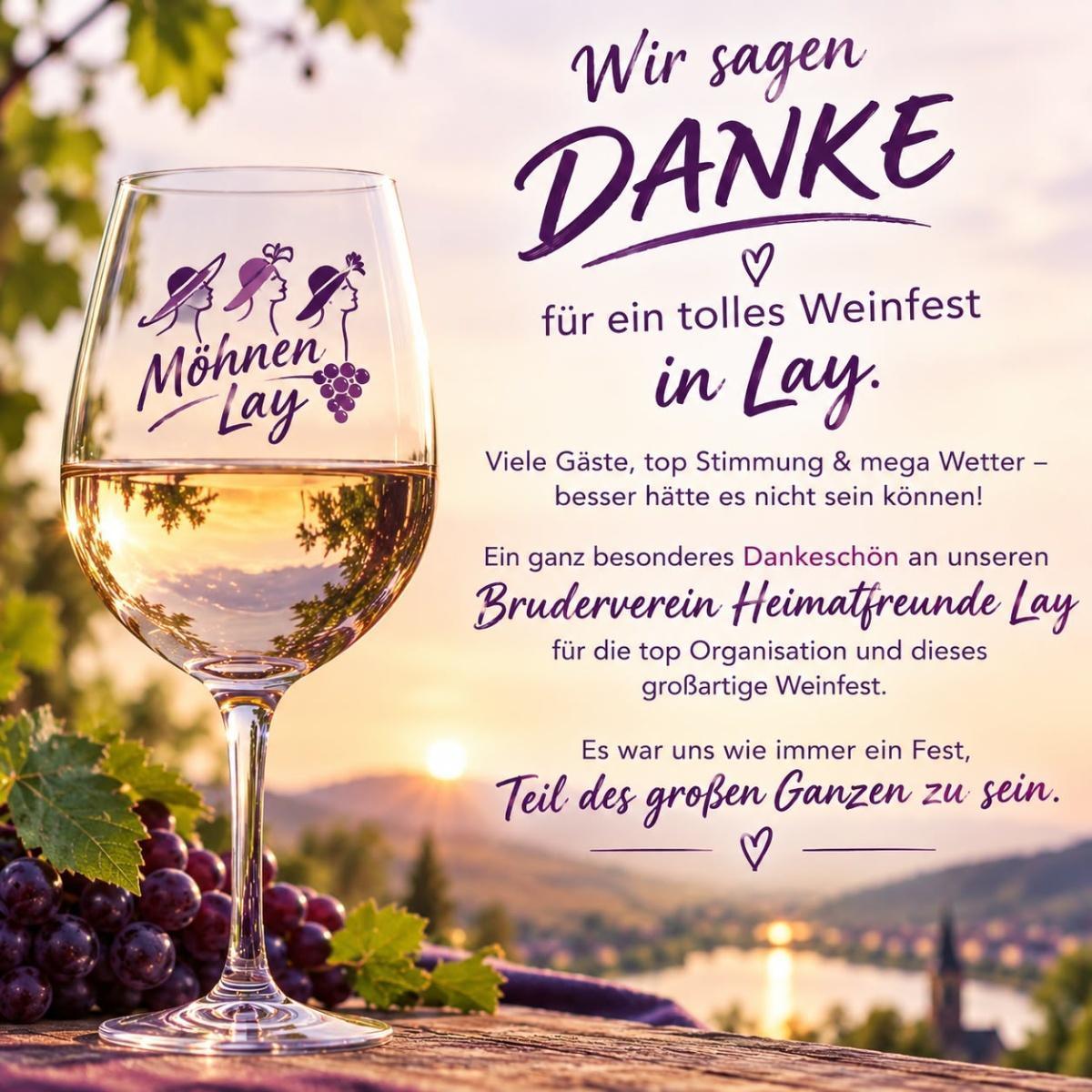 Die Layer Möhnen sagen DANKE