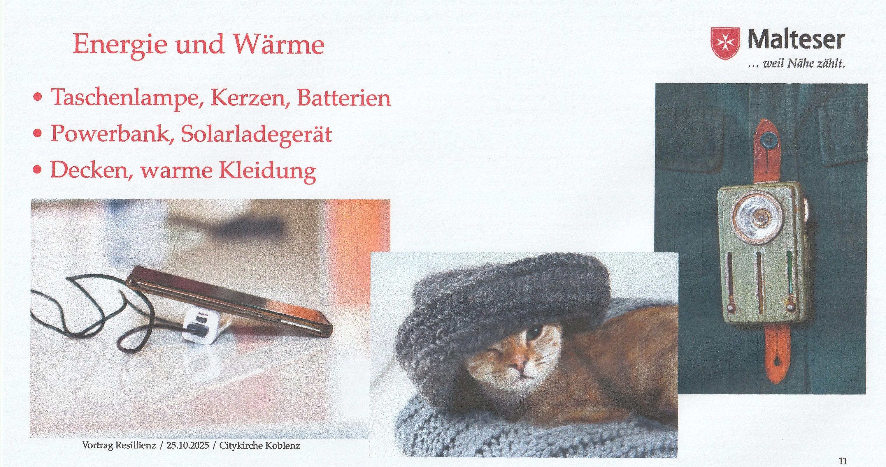 Energie und Wärme