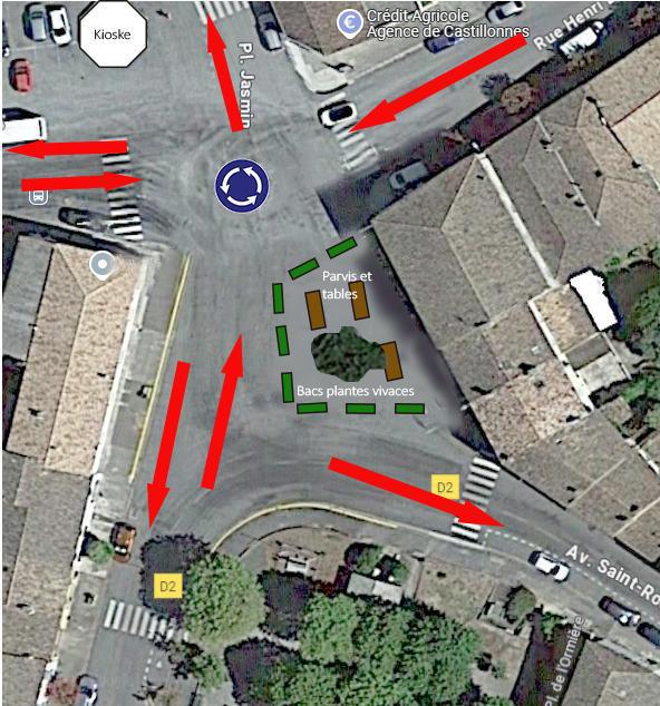 Réhabilitation de la Place Jasmin-Saint Roch