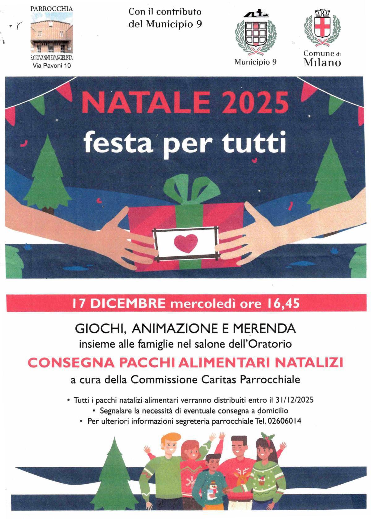 17 dicembre: festa per tutti 17 dicembre: festa per tutti