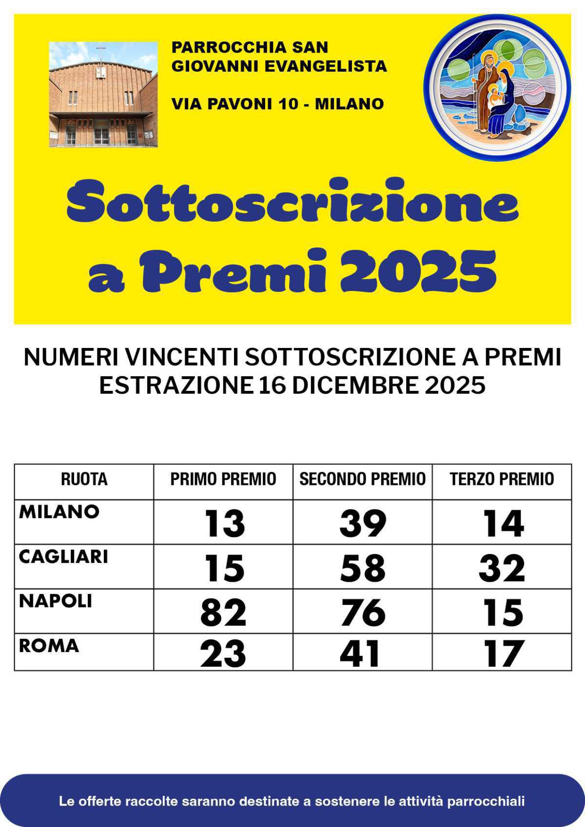 Sottoscrizione a premi 2025