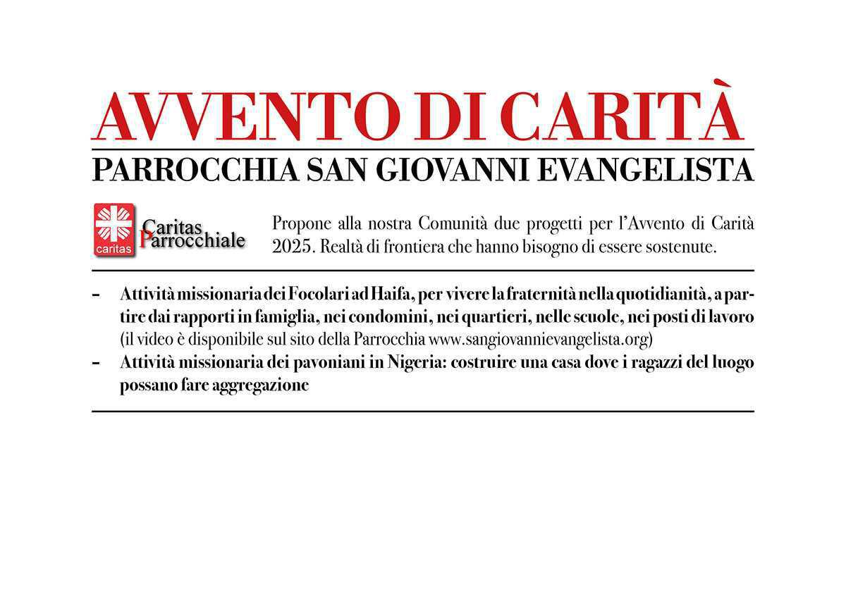 Avvento di carità