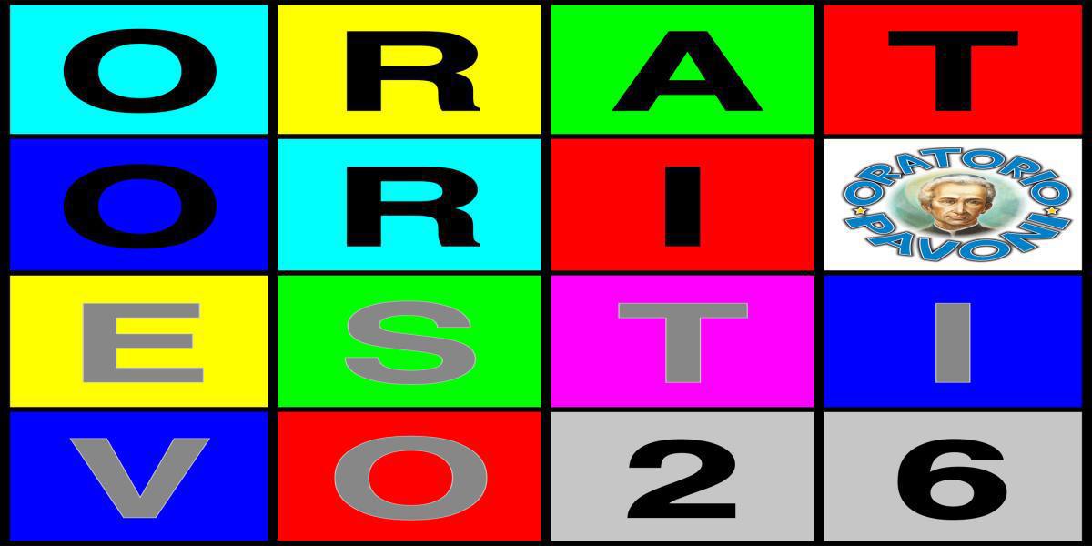 Oratorio Estivo 2026 Oratorio Estivo 2026