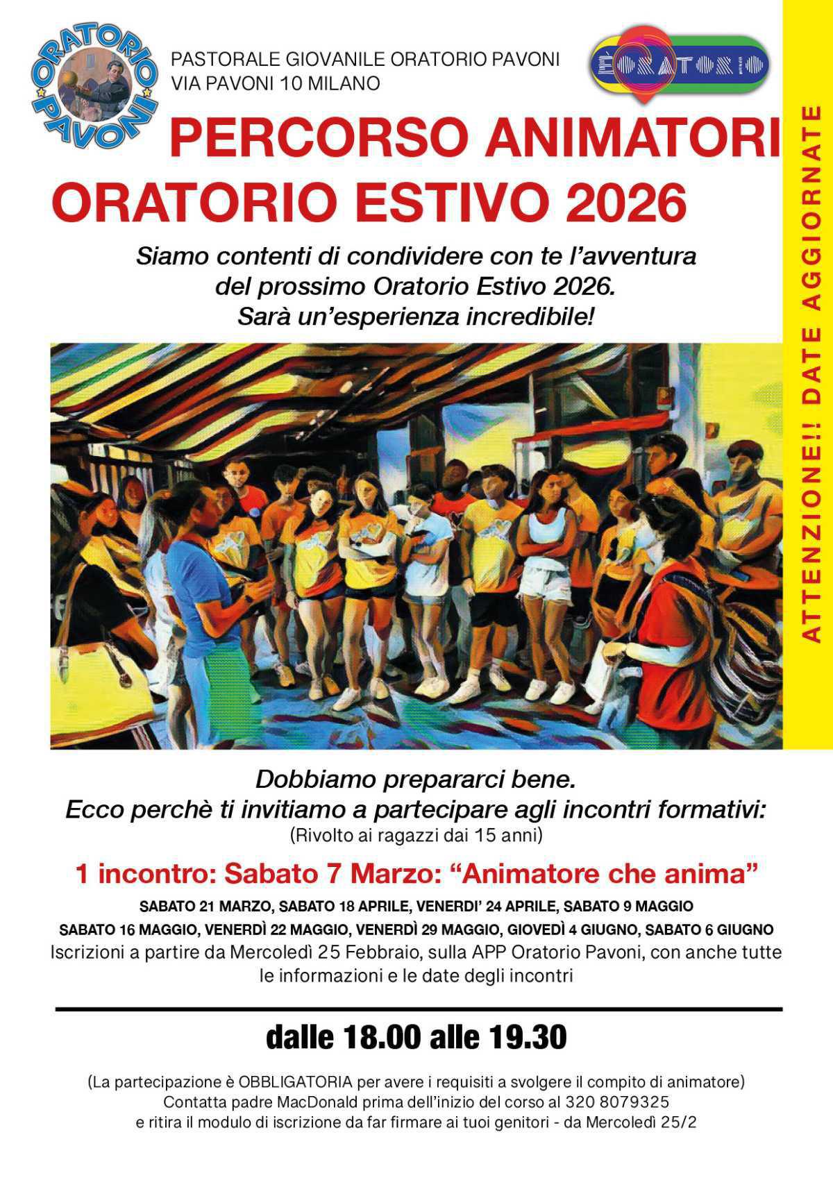 Primo incontro formazione animatori