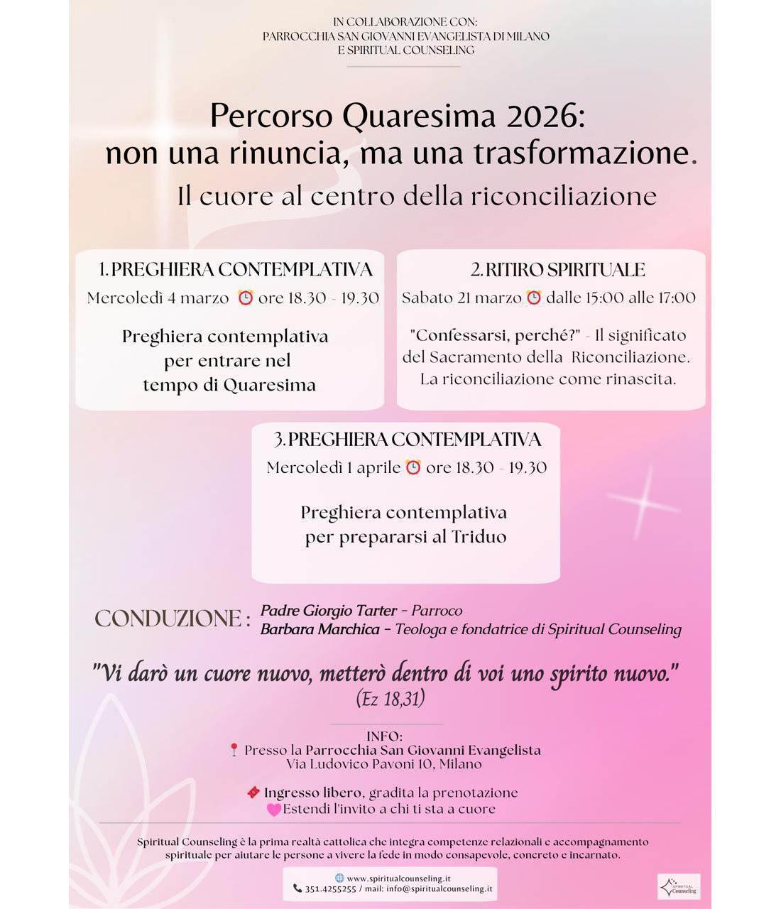 Ritiro spirituale Quaresimale