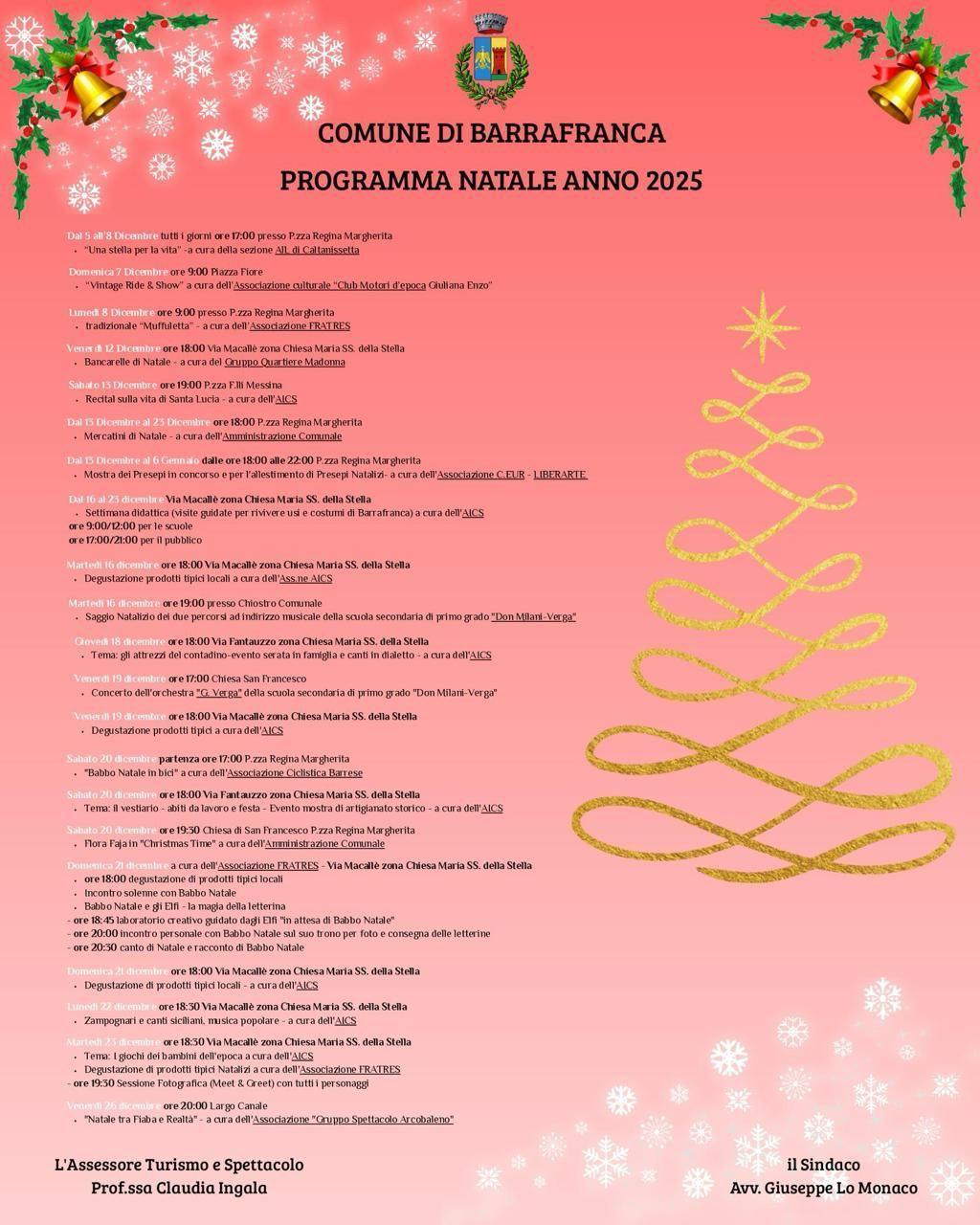 Degustazione prodotti tipici locali (inizio ore 18.00)
