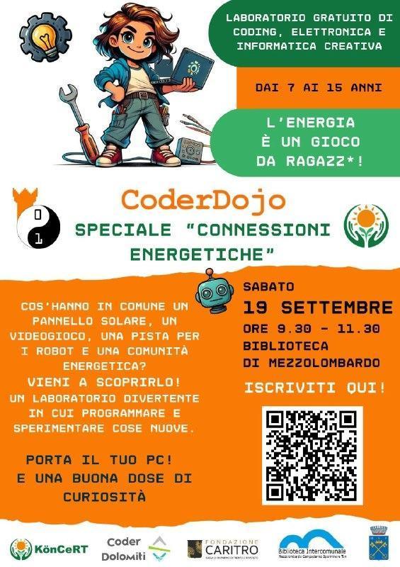 Laboratorio Gratuito di Coding, Elettronica e Informatica Creativa - L'energia è un Gioco da Ragazz*! (dalle ore 9.30 alle 11.30)