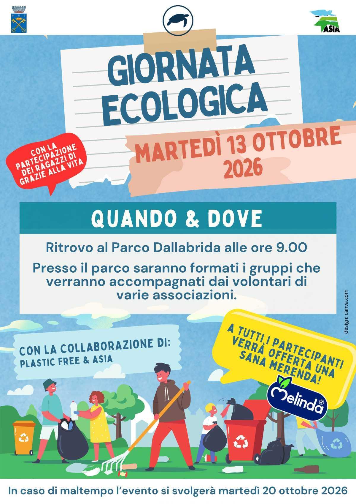 Giornata Ecologica (Ritrovo ore 9.00)