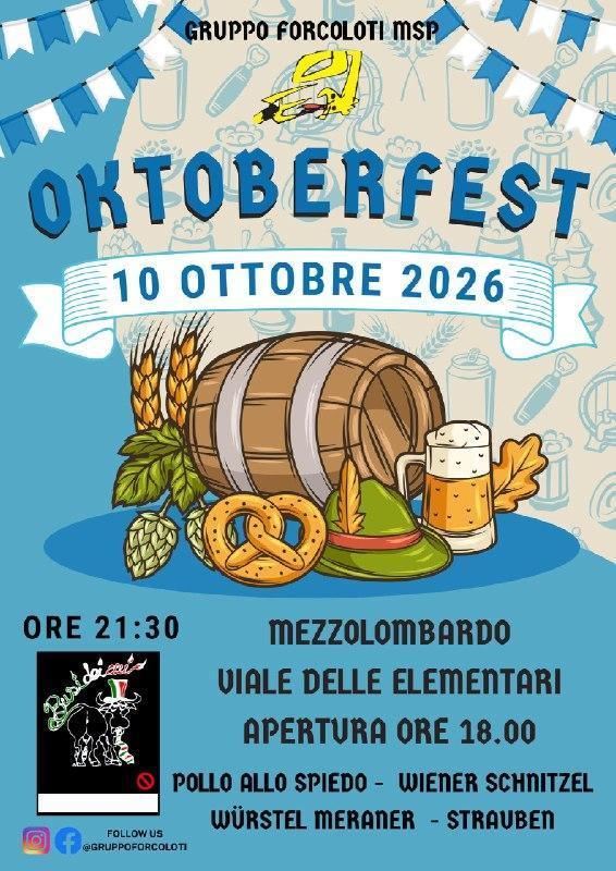 Oktoberfest (Apertura ore 18.00)