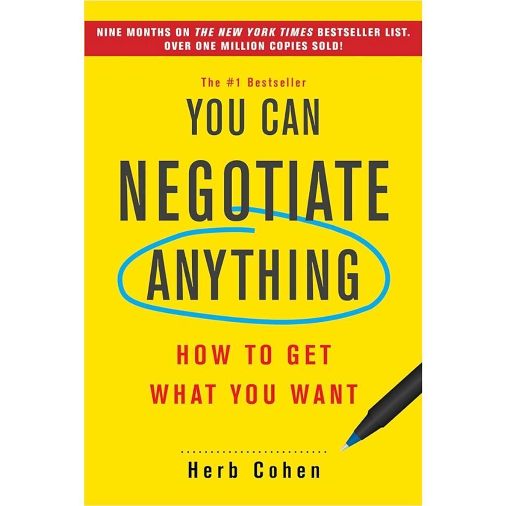 You Can Negotiate Anything
