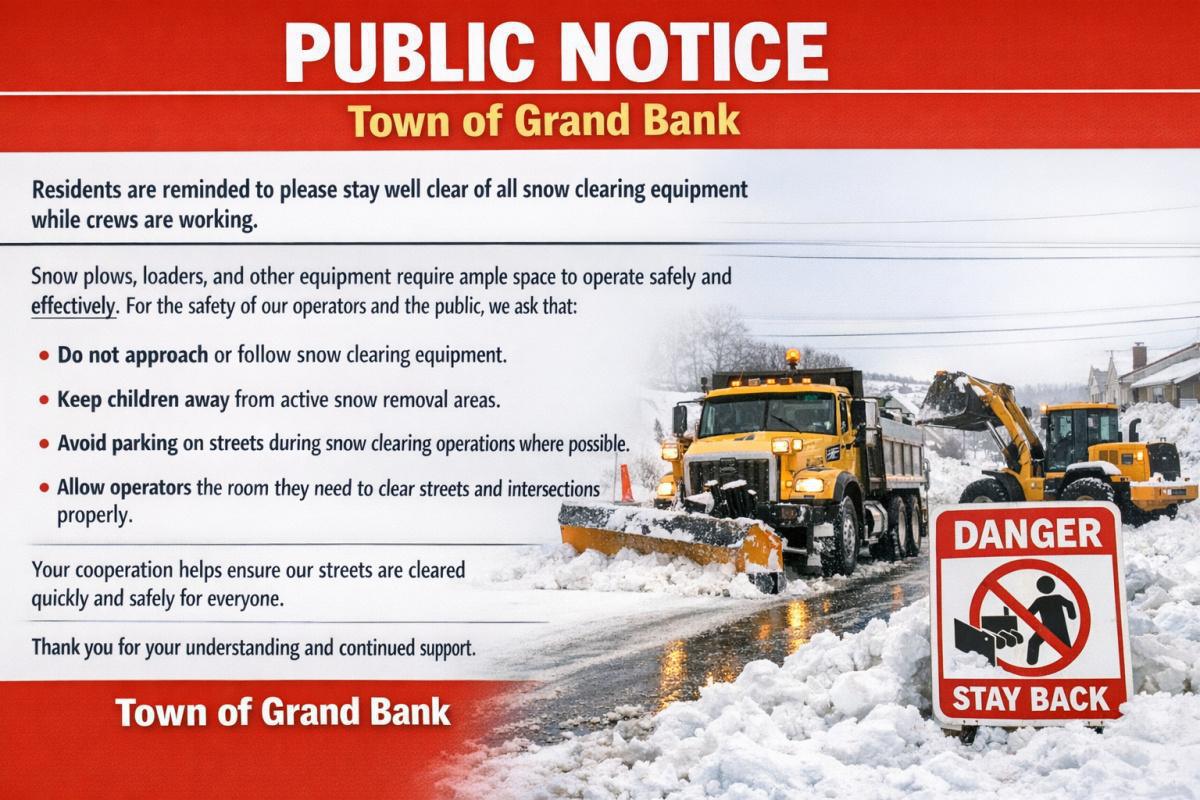 Public Notice - Snow Removal